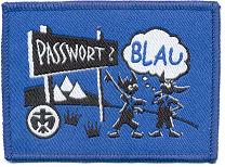 Passwort blau