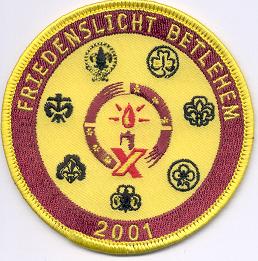 Friedenslicht 2001