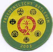 Friedenslicht 2003